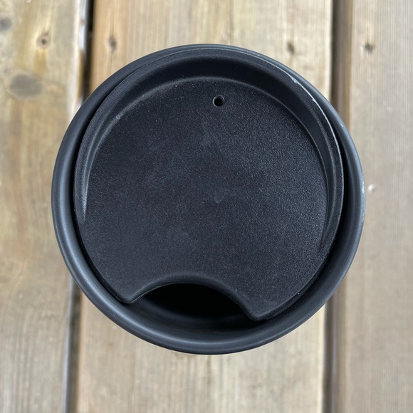 Starbucks Matte Black “&” Double Walled Travel Mug - Picture 7 of 11